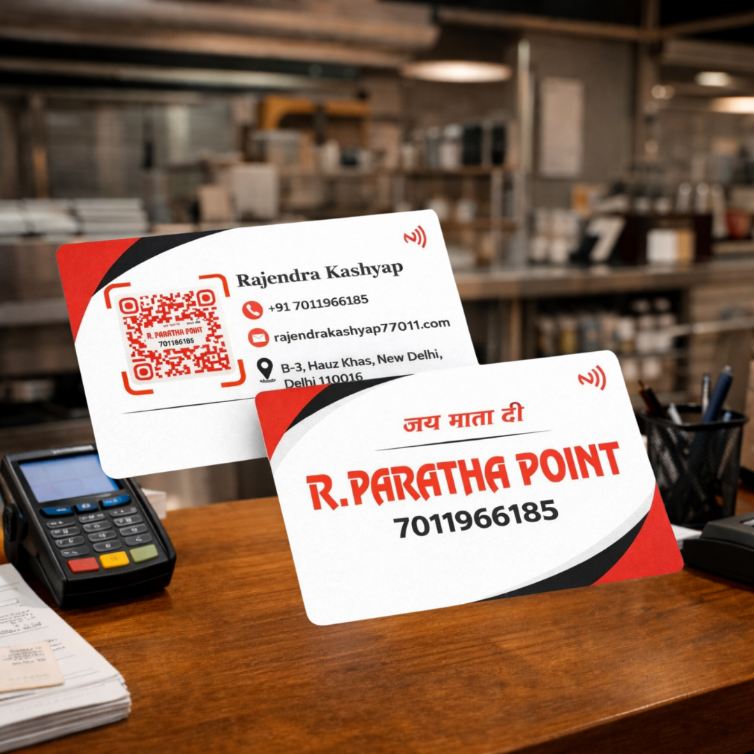 Premium PVC NFC & QR Visiting Card